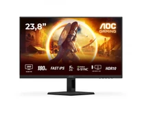 AOC G4 Q24G4RE számítógép monitor 60,5 cm (23.8") 2560 x 1440 pixelek Quad HD LED Fekete, Vörös