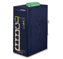 PLANET IGS-614HPT hálózati kapcsoló Beállítást nem igénylő (unmanaged) Gigabit Ethernet (10/100/1000) Ethernet-áramellátás (PoE) támogatása Kék