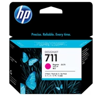 HP 711 3-pack 29-ml Magenta DesignJet Ink Cartridges