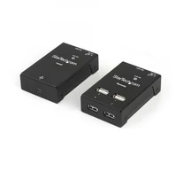 StarTech.com USB2004EXTV konzol extender Konzol adó-vevőegység 480 Mbit/s