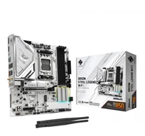 ASRock B850M STEEL LEGEND WIFI AMD Ryzen 7000 Sorozat Alaplap DDR5 Támogatással