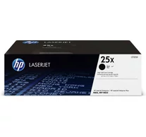 HP 25X High Yield Black Original LaserJet Toner Cartridge