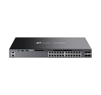 TP-Link Omada SG6428X hálózati kapcsoló Vezérelt L3 Gigabit Ethernet (10/100/1000) 1U Fekete