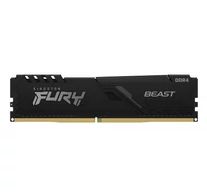 Kingston Technology FURY Beast 32GB 3600MT/s DDR4 CL18 DIMM Fekete