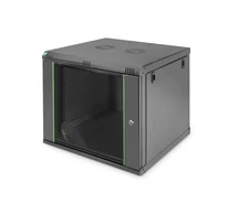 Digitus DN-19 09-U-EC-SW állvány 9U Falra szerelhető állvány Fekete