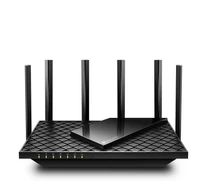 TP-Link Archer AXE75 vezetéknélküli router Gigabit Ethernet Háromsávos (2,4 GHz / 5 GHz / 6 GHz) Fekete