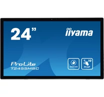 iiyama T2455MSC-B1 számítógép monitor 61 cm (24") 1920 x 1080 pixelek Full HD LED Érintőképernyő Fekete