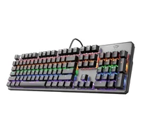 Trust GXT 865 Asta keyboard USB QWERTY Black
