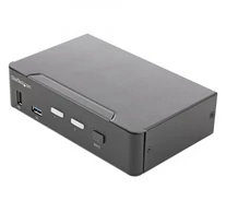 StarTech.com SV231HU34K6 KVM kapcsoló Keretállvány Fekete