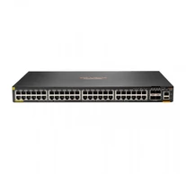 Aruba 6200F 48G Class4 PoE 4SFP+ 740W Vezérelt L3 Gigabit Ethernet (10/100/1000) Ethernet-áramellátás (PoE) támogatása 1U Fekete