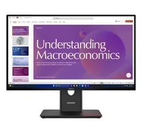 Lenovo ThinkVision T24D-40 számítógép monitor 60,5 cm (23.8") 1920 x 1080 pixelek Full HD LCD Fekete