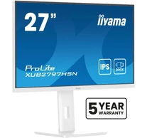 iiyama XUB2797HSN-W2 27 hüvelykes IPS 1920x1080 HDMI DP USB 5 év garancia
