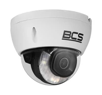 BCS BCS-L-DIP16FCR3L3-Ai1 6MP-es IP kupola kamera NightColor technológiával és mikrofonnal