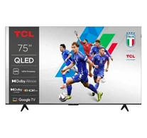 TCL T69C 75T69C TV 190.5 cm (75") 4K Ultra HD Smart TV Wi-Fi Metallic 350 cd/m²
