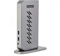 StarTech.com DK30A2DHUUE dokkoló állomás és port replikátor Vezetékes USB 3.2 Gen 1 (3.1 Gen 1) Type-B Fekete, Szürke