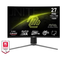 MSI MAG 276CPXF computer monitor 68.6 cm (27") 1920 x 1080 pixels Full HD LCD Black