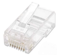 Intellinet 790055 huzalcsatlakozó RJ-45 Átlátszó