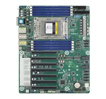 ASRock ROMED8-2T, 1xSKT SP3, AMD EPYC 7000, SoC, SATA, NVMe, 2xM.2, 2x10GbE, IPMI
