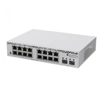 Mikrotik CSS318-16G-2S+IN hálózati kapcsoló Vezérelt Gigabit Ethernet (10/100/1000) Fehér
