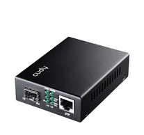 Cudy MC220 hálózati média konverter 1000 Mbit/s 1310 nm Single-mode Fekete