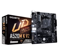 GIGABYTE A520M K V2 alaplap AMD A520 AM4 foglalat Micro ATX