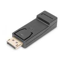 Digitus DB-340602-000-S csatlakozó átlakító DP HDMI Type A Fekete