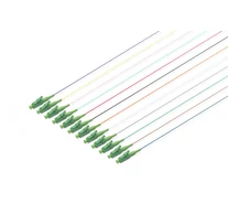 Optikai pigtail 12 db, LC/APC simplex, SM 9/125, OS2 2 m, 12 szín