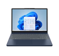 Lenovo IdeaPad Slim 3 15IRH10 Intel® Core™ i5 i5-13420H Laptop 38.9 cm (15.3") WUXGA 16 GB DDR5-SDRAM 512 GB SSD Wi-Fi 6 (802.11ax) NoOS Blue
