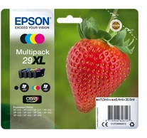 Epson Strawberry C13T29964012 tintapatron 1 dB Eredeti Nagy (XL) kapacitású Fekete, Cián, Magenta, Sárga