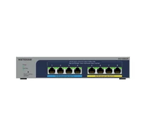 NETGEAR 8-port Ultra60 PoE++ Multi-Gigabit (2.5G) Ethernet Plus Switch Beállítást nem igénylő (unmanaged) L2/L3 2.5G Ethernet (100/1000/2500) Ethernet-áramellát