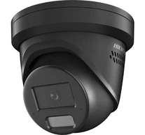 Hikvision DS-2CD2386G2H-IS2U/SL(2.8mm)BLK 8 MP AcuSense Villogó Fény és Hangos Figyelmeztetés Rögzített Torony Hálózati Kamera