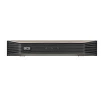 BCS BCS-P-NVR0401-4K-4P(3) 4-csatornás IP felvevő PoE-val és HDMI 4K-val