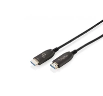 Digitus AK-330126-700-S Hibrid HDMI AOC kábel | HDMI-A hím-hím | HDMI 2.1 | UHD-2 8K@60Hz | 48Gbps |HDR, eARC, HDCP 2.2, CEC | 70m