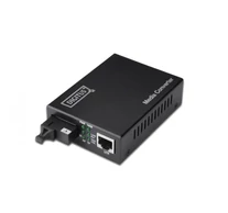 Digitus DN-82122 hálózati média konverter 1000 Mbit/s 1310 nm Single-mode Fekete