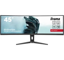 iiyama G-MASTER RED EAGLE CURVED számítógép monitor 113 cm (44.5") 5120 x 1440 pixelek Dual QHD LED Fekete
