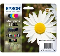Epson Daisy C13T18164012 tintapatron 1 db Eredeti Nagy (XL) kapacitású Fekete, Cián, Magenta, Sárga