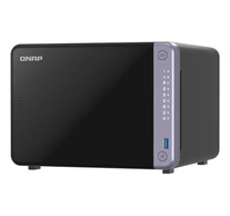 QNAP TS-632X-4G tárolószerver NAS Tower Alpine Alpine AL-524 4 GB DDR4 QNAP QTS Fekete