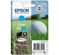 Epson Golf ball C13T34724010 tintapatron 1 db Eredeti Nagy (XL) kapacitású Cián