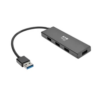 4-portos ultra vékony hordozható USB 3.0 SuperSpeed hub
