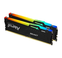 Kingston Technology FURY Beast 16GB 4800MT/s DDR5 CL38 DIMM (Kit of 2) RGB