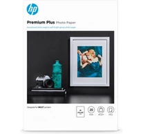 HP Premium Plus Glossy Photo Paper-20 sht/A4/210 x 297 mm