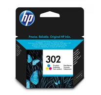 HP 302 Tri-color Original Ink Cartridge tintapatron 1 db Cián, Magenta, Sárga