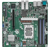 ASRock EC262D4U2-2L2Q/E810, 1xSKT LGA 1700, Intel E-2400, C262, SATA, NVMe, 1xM.2, 2x25GbE, 2xGbE, IPMI