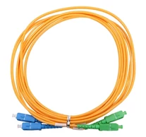 Extralink SC/APC-SC/UPC | Patchcord | Egymódú, Duplex, G657A1, 3mm, 2m