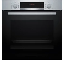 Bosch Serie 4 HBA534ES3 oven 71 L 3400 W Black, Stainless steel
