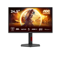 AOC G4 Q25G4SR számítógép monitor 62,2 cm (24.5") 2560 x 1440 pixelek Quad HD LED Fekete, Vörös