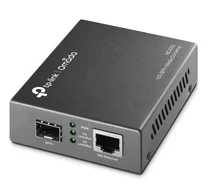 TP-Link Omada MC420L hálózati média konverter 10000 Mbit/s Multi-mode, Single-mode Fekete