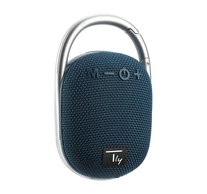 Techly ICASBL321BL Bluetooth Hangszóró 5.3, 5W TWS, LED USB MicroSD MP3 Kék