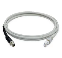 Planet CB-M12X8M10G-200 2m 8-tűs X-kódolt M12 férfi kábel