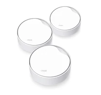 TP-Link DECO X50-PoE(3-PACK) Kétsávos (2,4 GHz / 5 GHz) Wi-Fi 6 (802.11ax) Fehér 2 Belső